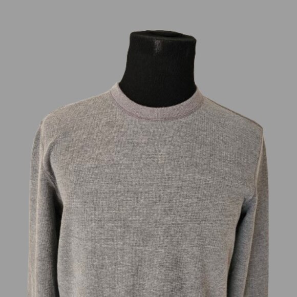 EDDIE BAUER OUTDOOR MEN'S LONG SLEEVE CREW NECK PULLOVER SWEATER - SIZE MEDIUM - Picture 4 of 7